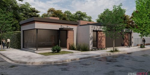 Exterior Laura con Arboles