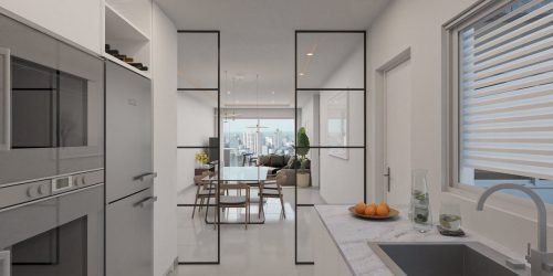 Interior 3 Living Comedor Cocina